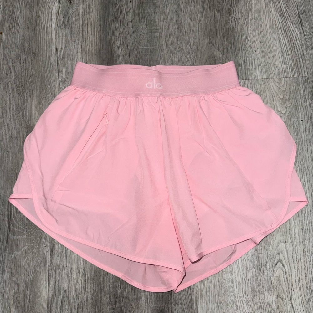 Alo High-Waist Marshmallow Athletic Shorts
